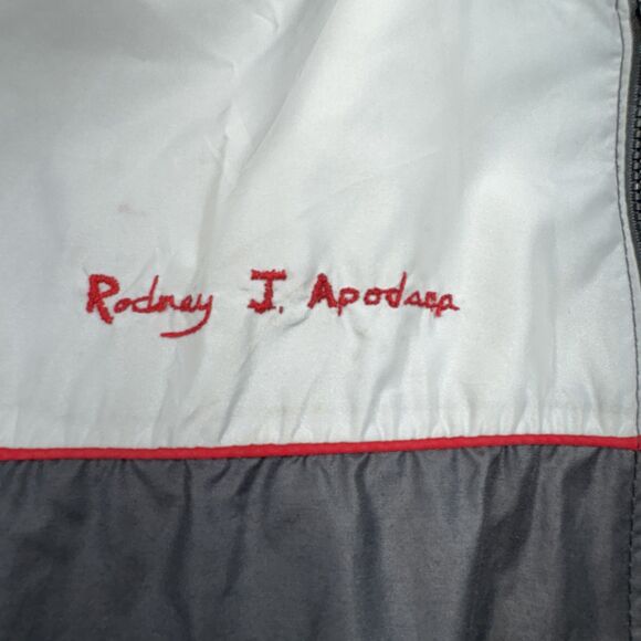 VINTAGE Dale Earnhardt Jacket Mens XL Black Gray‎ Goodwrench Racing NASCAR 90s - Picture 9 of 12